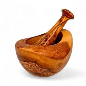 Natural Mortar & Pestle - 12cm